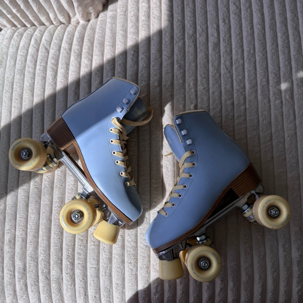 Blue Roller Skates